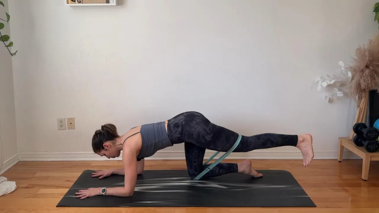 Pilates - Renfo bas du corps avec élastique