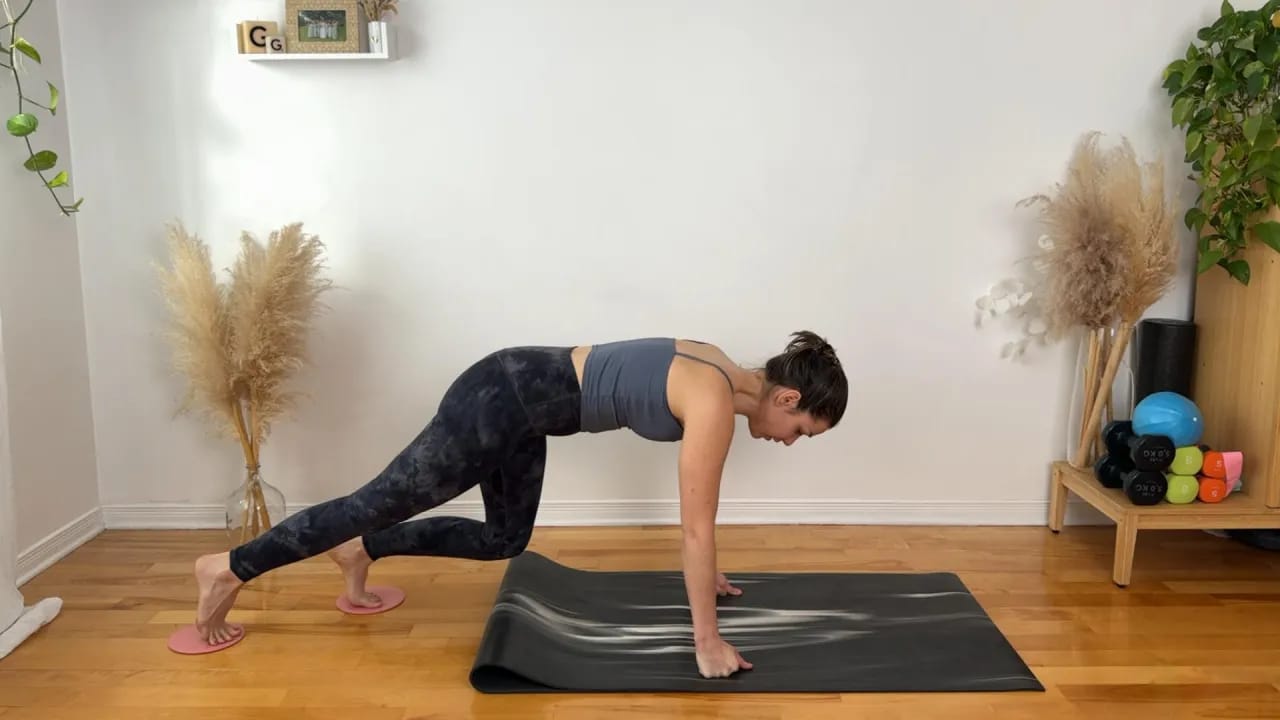 Pilates - Haut du corps + abs avec sliders