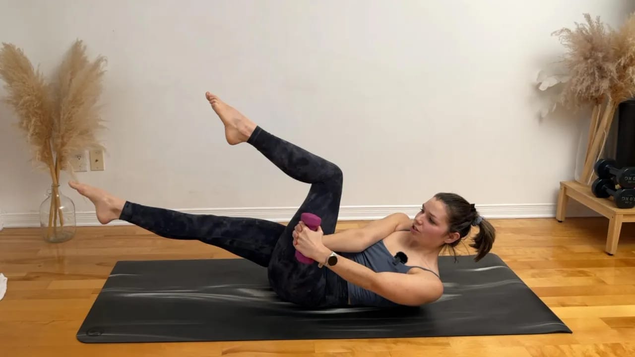 Pilates - Renfo haut du corps avec haltères