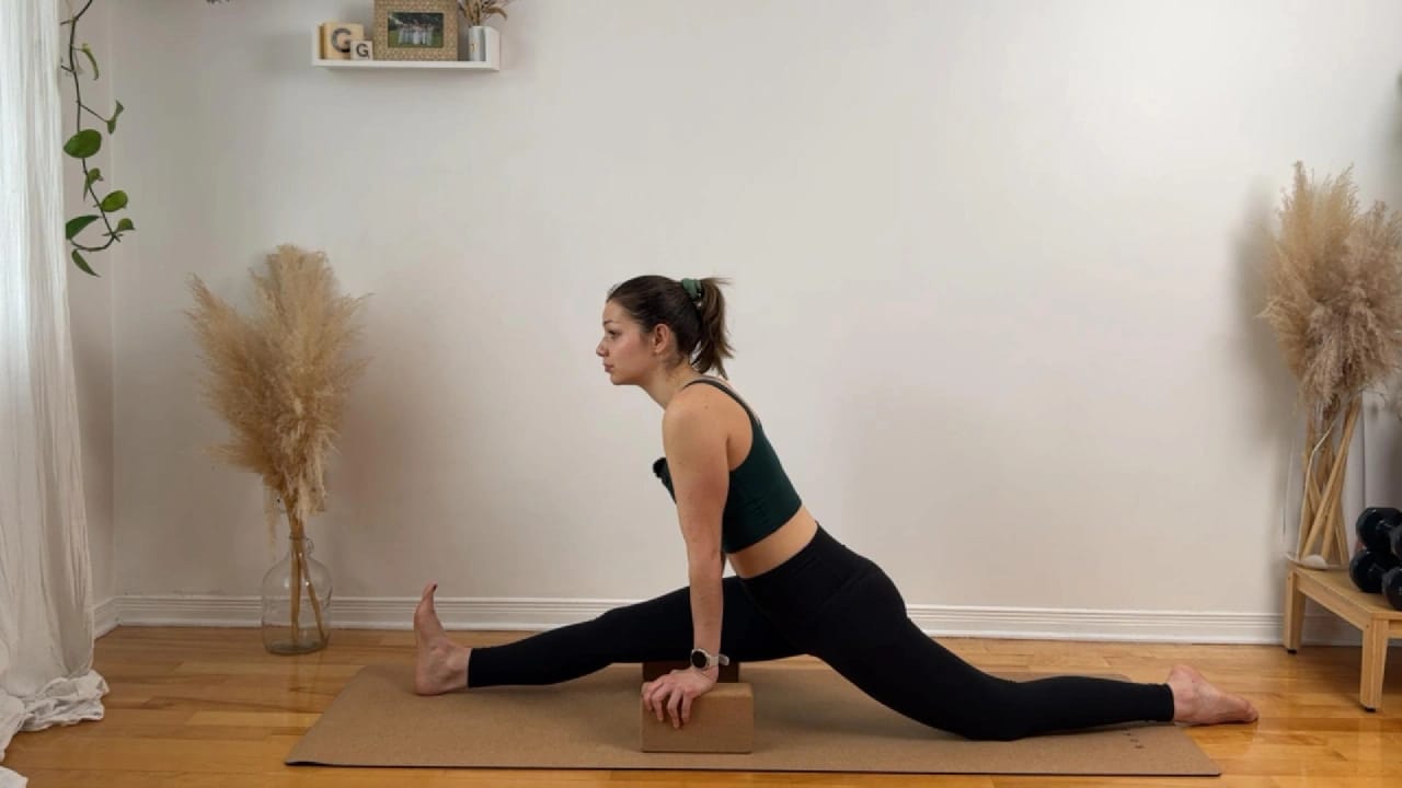 Yoga - Travailler le grand écart