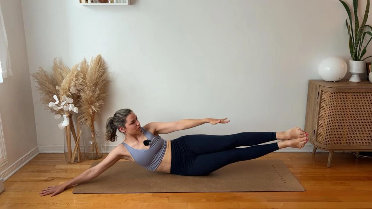Pilates - Flow abdos fessiers
