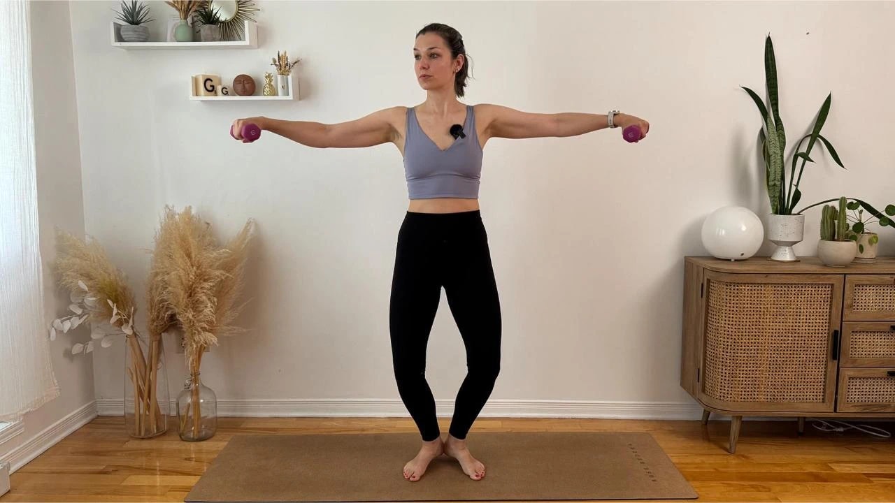 Pilates - Express bras 15min