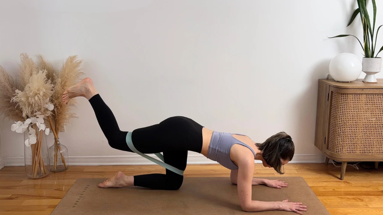 Pilates - Force & stabilité des fessiers